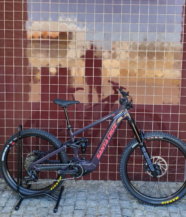 E-BIKE Santa Cruz Vala Gloss Stormbringer Purple